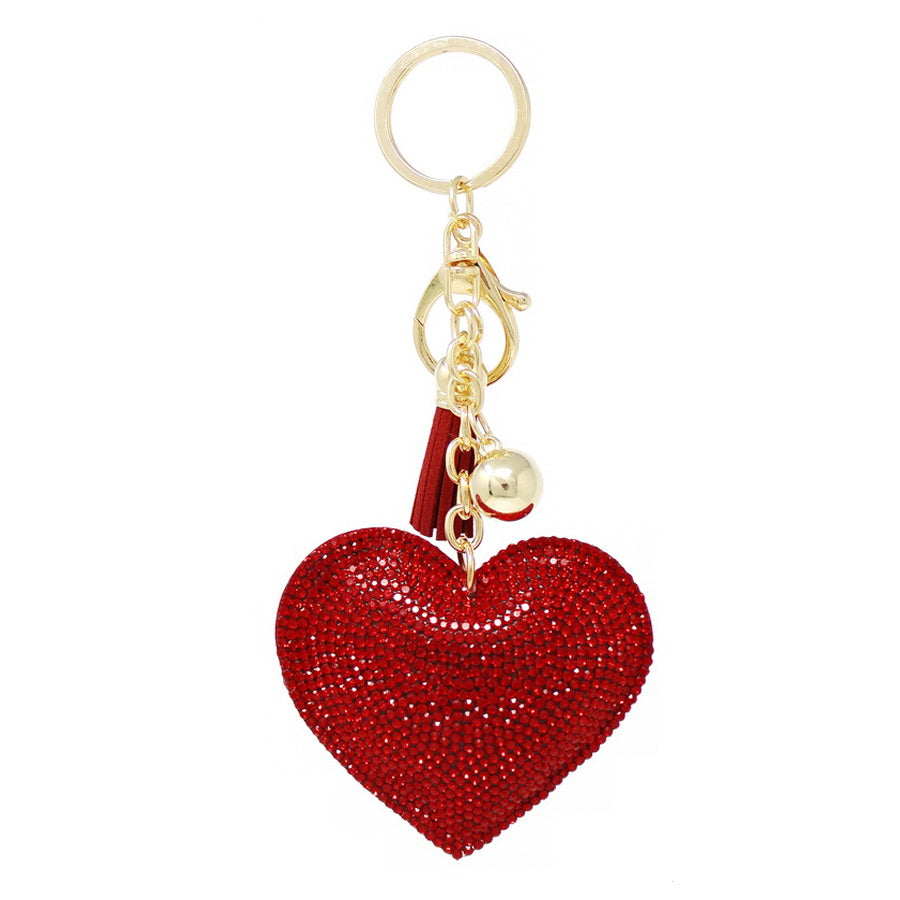 Barbie Theme Leather Epoxy Heart Keychain – US Jewelry House