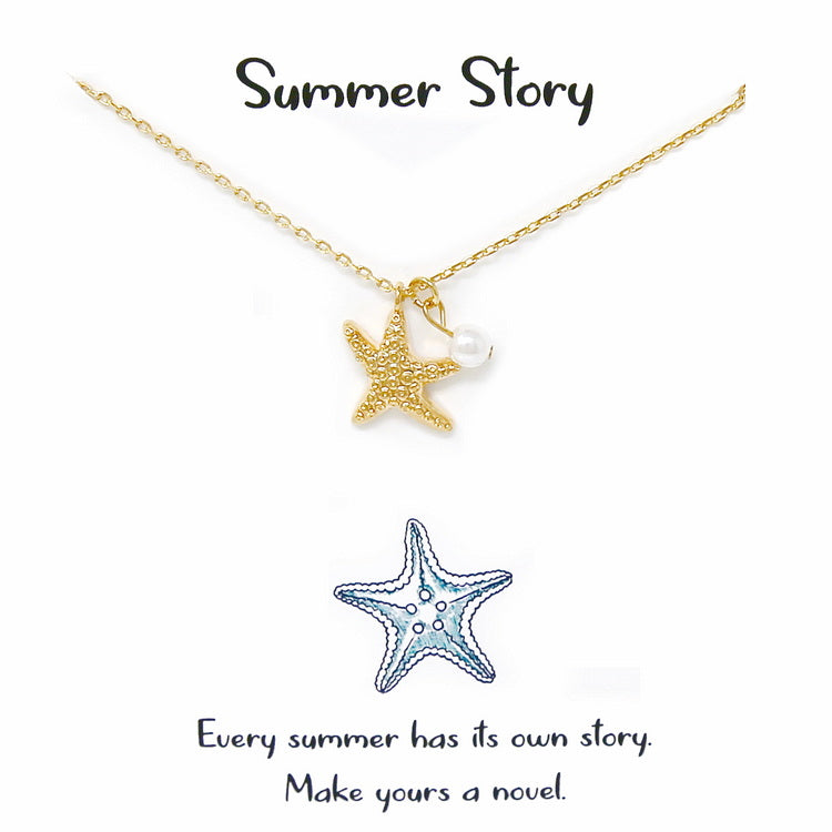 18ct White Gold Diamond Starfish Pendant | Tom French Jewellery In Ascot