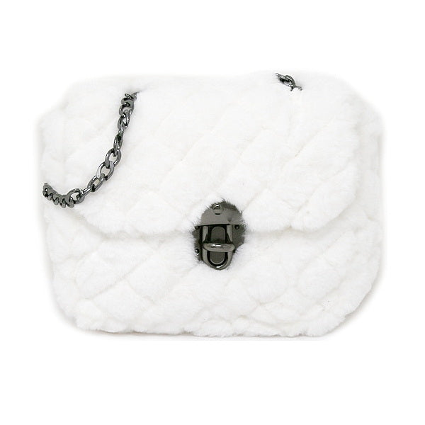 Juicy Couture Women's Faux Fur Exterior Bags & Handbags for sale