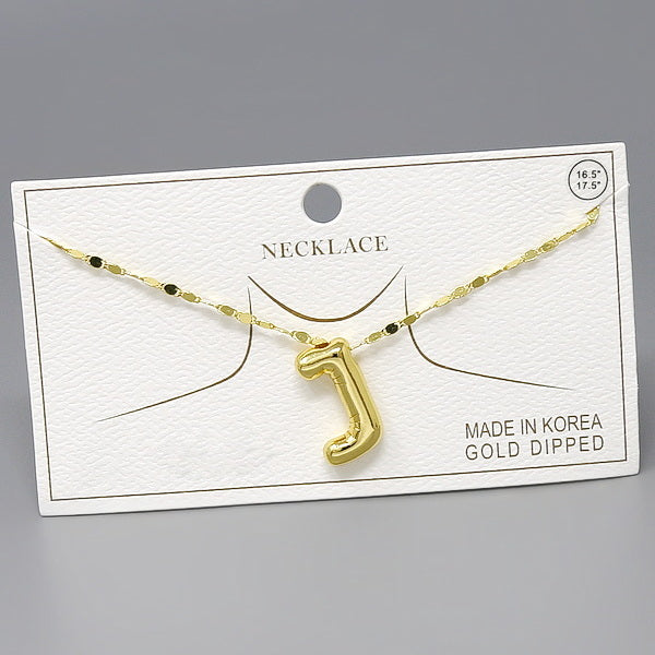 Celine letter necklace j on sale