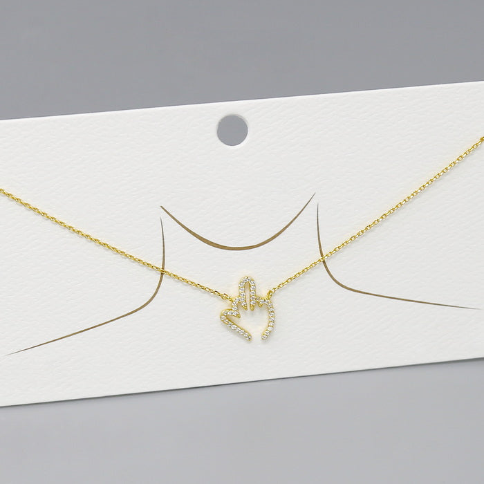 Cz short deals necklace
