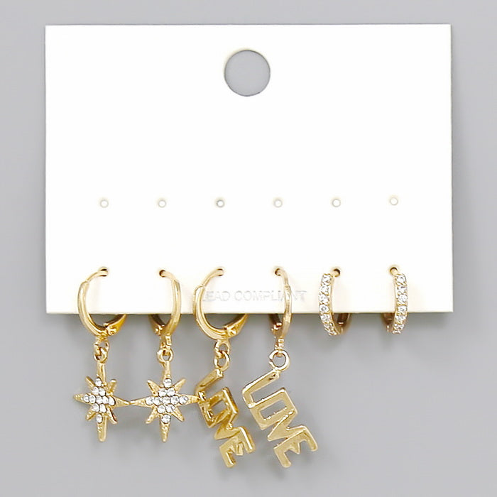 Assorted Hoop Earring Set – US Jewelry House