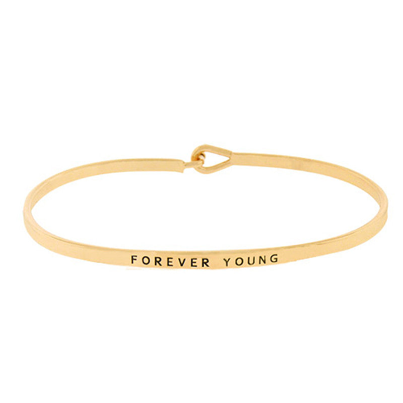 Forever Young Choker Necklace Metal