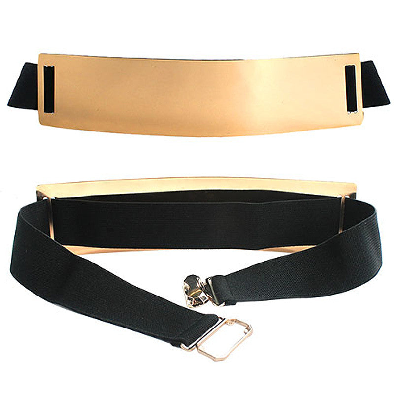 Metal Rectangle Elastic Belt
