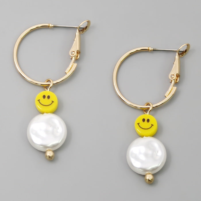 独特な サルーテ SALUTE EVAE EVAE PEARL Smiley Smily Pearl Pearl Necklace アクセサリー  www.aerobit.jp