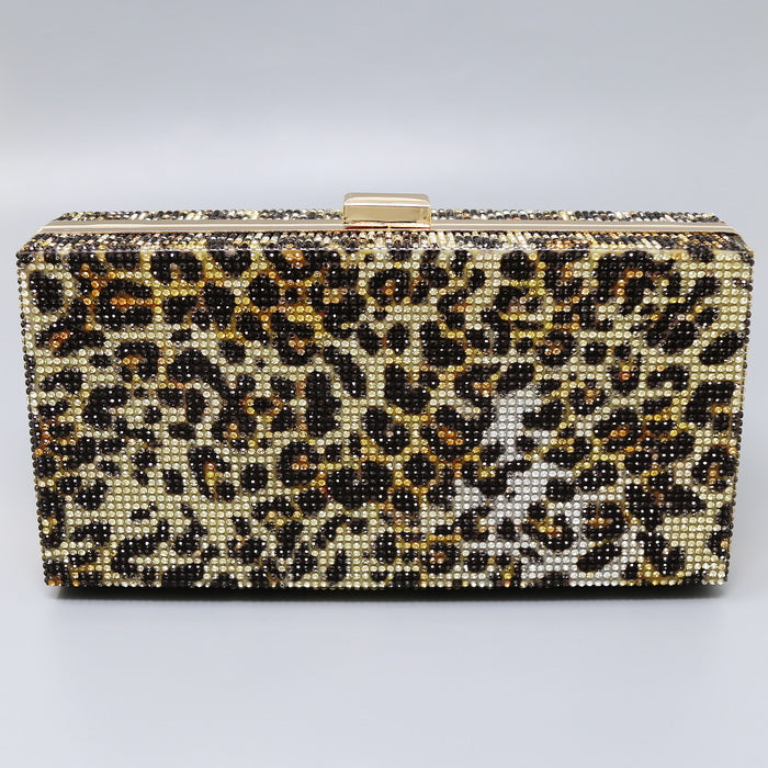 leopard print clutch